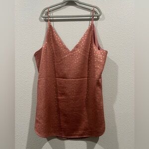 ✨🌷NWT EXPRESS SHIMMERING ROSE CAMISOLE🌷✨